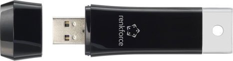 USB-s jelszótároló stick, Renkforce PM-01 4. kép