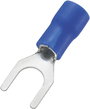 Villás kábelsaru, 1.5-2.5 mm², kék 100 db, Tru Components 1566735 bélyegkép