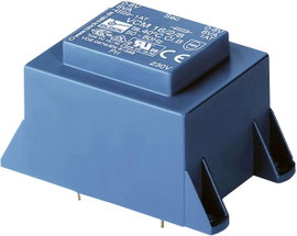 BLOCK EI 42/14,8 nyáktrafó 230V, 6V/833mA/5W, VCM 5,0/1/6