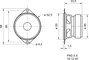 Szélessávú hangszóró 5 cm Visaton 2235 86 dB, 86 dB, 8 Ω, 5 W, 1 db, FRS 5 X 2. bélyegkép