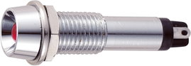 Neon jelzőlámpa, BN-0751, 230V, piros