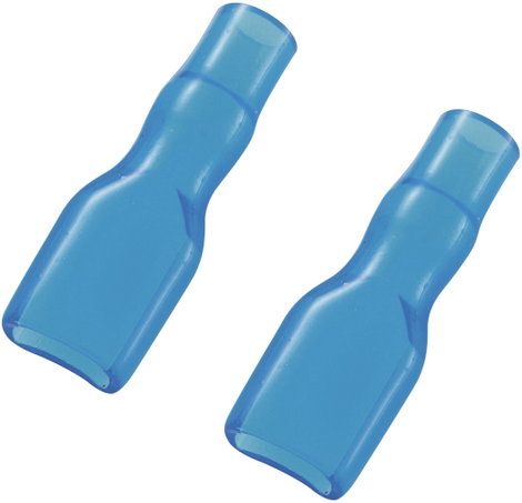TRU COMPONENTS 735543 Szigetelő hüvely Kék 1 db