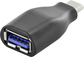 Digitus USB 3.0 Átalakító [1x USB-C® dugó - 1x USB 3.2 Gen 1 A alj] AK-300506-000-S
