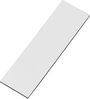 Mágneslap Fehér (H x Sz) 66 mm x 20 mm Tartalom: 1 db TRU COMPONENTS bélyegkép