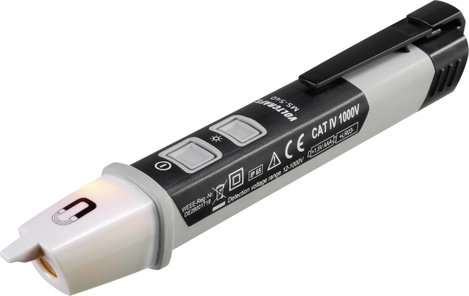 Érintés nélküli feszültség- és mágneses mező vizsgáló multiteszter CAT IV 1000 V LED VOLTCRAFT MS-54 3. kép