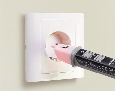 Érintés nélküli feszültség- és mágneses mező vizsgáló multiteszter CAT IV 1000 V LED VOLTCRAFT MS-54 5. kép