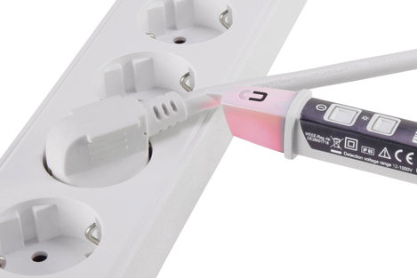 Érintés nélküli feszültség- és mágneses mező vizsgáló multiteszter CAT IV 1000 V LED VOLTCRAFT MS-54 8. kép