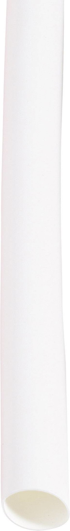 Zsugorcső ragasztó nélkül, fehér, 3,2 mm, zsugorodási arány 2:1, DSG Canusa 2890032902, méteráru