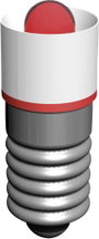 LED-Lámpa E5,5 Signal Construct MEDE5563 Fehér Üzemi feszültség 15 - 18 V/AC/12 V/DC Foglalat E5.4 bélyegkép