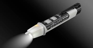 Fázisceruza, érintés nélküli feszültségvizsgáló multiteszter LED világítással 90V/1000V AC Voltcraft 2. kép