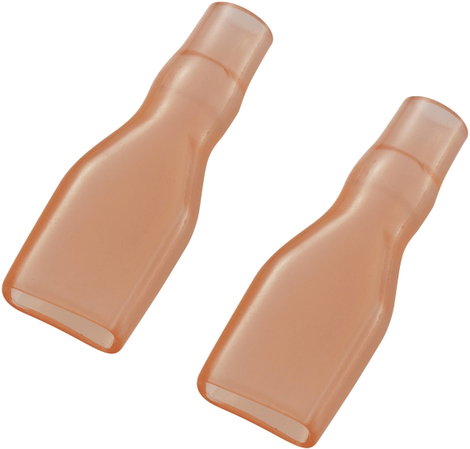 TRU COMPONENTS 735596 Szigetelő hüvely Piros 1 db