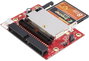 Csatlakozó átalakító adapter, 1x CompactFlash dugó, 50 pól. - 2x IDE dugó, 40 pól., IDE dugó, 44 pól bélyegkép