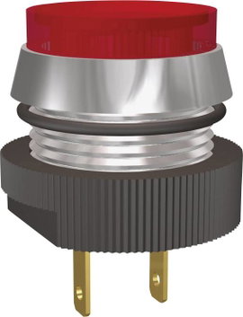 Signal Construct SKCD16412 LED-es jelzőlámpa Kék 12 V/DC
