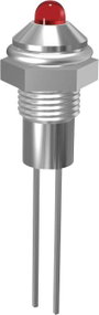 LED jelző lámpa piros 3mm bélyegkép