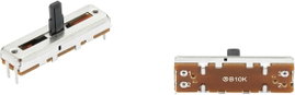Toló potméter 10 kΩ mono 0,1 W lineáris TRU COMPONENTS F2031N