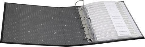 Vasagréteg ellenállás készlet SMD 1206 0.25 W 1 % TRU COMPONENTS TC-1206S4FE096KIT203 48200 db 2. kép