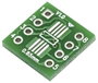 Kísérletező panel Epoxi (H x Sz) 12 mm x 12 mm 35 µm Raszterméret 2.54 mm TRU COMPONENTS SOP8 1 db bélyegkép