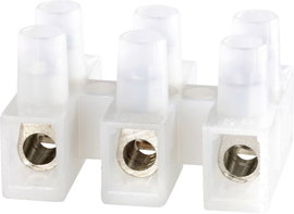 Sorkapocs 3 pólus, 6 mm², natúr, Adels-Contact 125303