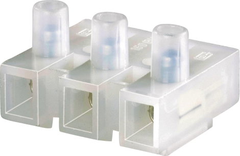 Összedugaszolható sorkapocs (hüvely) 3 pólus, 2,5 mm², Adels-Contact 151463 2. kép