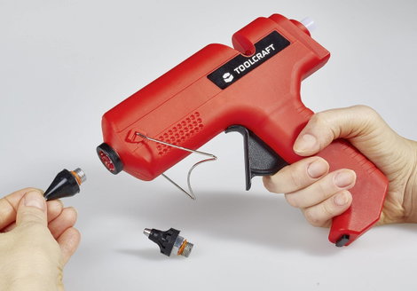 Vezeték nélküli melegragasztó pisztoly, 500 W, Toolcraft 7. kép
