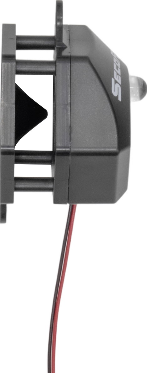 Autós nyestriasztó és menyétriasztó, ultrahangos és optikai riasztás, 12V/24V, SecoRüt 90126 2. kép