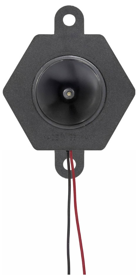 Autós nyestriasztó és menyétriasztó, ultrahangos és optikai riasztás, 12V/24V, SecoRüt 90126 3. kép