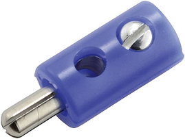 Mini banándugó 2,6 mm kék