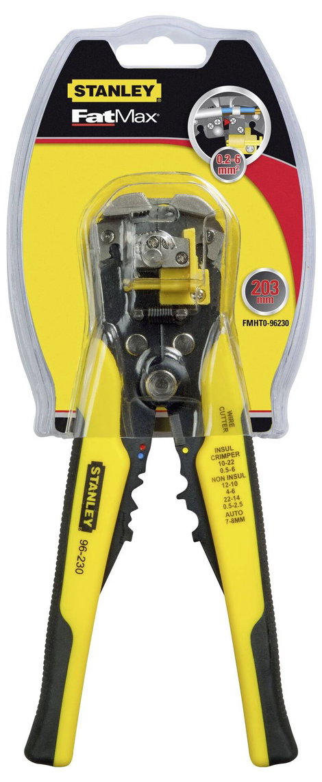 Blankoló fogó, kábelcsupaszoló fogó, krimpelő fogó 0.2 bis 6 mm² Stanley FatMax FMHT0-96230 3. kép