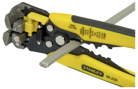 Blankoló fogó, kábelcsupaszoló fogó, krimpelő fogó 0.2 bis 6 mm² Stanley FatMax FMHT0-96230 5. kép