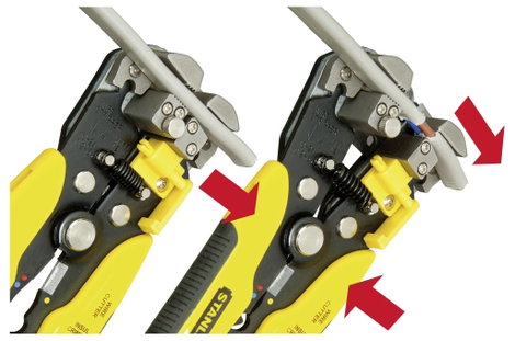Blankoló fogó, kábelcsupaszoló fogó, krimpelő fogó 0.2 bis 6 mm² Stanley FatMax FMHT0-96230 6. kép