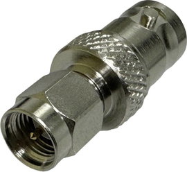 BKL Electronic 0409033 0409033 SMA adapter SMA dugó - BNC aljzat 1 db