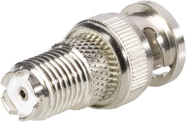 Mini UHF csatlakozó BNC dugón