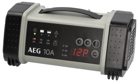 Automatikus autó akkutöltő 12V/24V 2A/10A/20A, AEG LT20 PS/Th. 97025