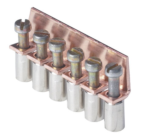 Összekötő stég 6 pol.. 4 mm
