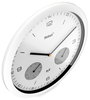 Mebus 52826 Rádiójel vezérlésű Falióra 260 mm x 42 mm Fehér 3. bélyegkép