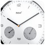 Mebus 52826 Rádiójel vezérlésű Falióra 260 mm x 42 mm Fehér 4. bélyegkép