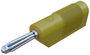 SKS Hirschmann banándugó, csavaros, Ø 4 mm, 30 A, sárga, 930729103 bélyegkép