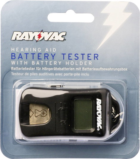 Digitális gombelem teszter, Rayovac Hearing Aid Battery 2. kép