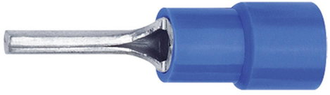 Krimpelhető stift kábelsaru 1,5 - 2,5 mm², Ø 1,9 mm, hossz: 10 mm, kék, Klauke 710