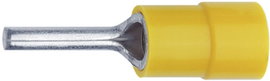 Krimpelhető stift kábelsaru 4 - 6 mm², Ø 2,7 mm, hossz: 11 mm, sárga, Klauke 715