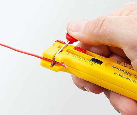 Jokari PWS-PLUS 001 40024 Vékony PVC vezeték és huzal csupaszoló, blankoló 0.12/0.40 mm 6. kép