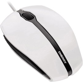 Vezetékes USB-s optikai egér, lapos kivitelű, fehér CHERRY Gentix JM-0300-0