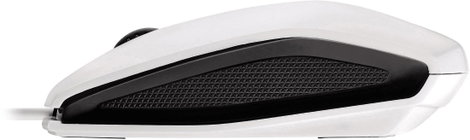 Vezetékes USB-s optikai egér, lapos kivitelű, fehér CHERRY Gentix JM-0300-0 3. kép