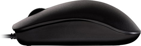 Vezetékes USB-s optikai egér, lapos kivitelű, fekete színű CHERRY MC 1000 3. kép