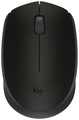 Vezeték nélküli USB-s optikai egér, lapos kivitelű szürke fekete színű Logitech M171 910-004424