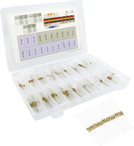 Szénréteg ellenállás készlet, 390 db, Tru Components