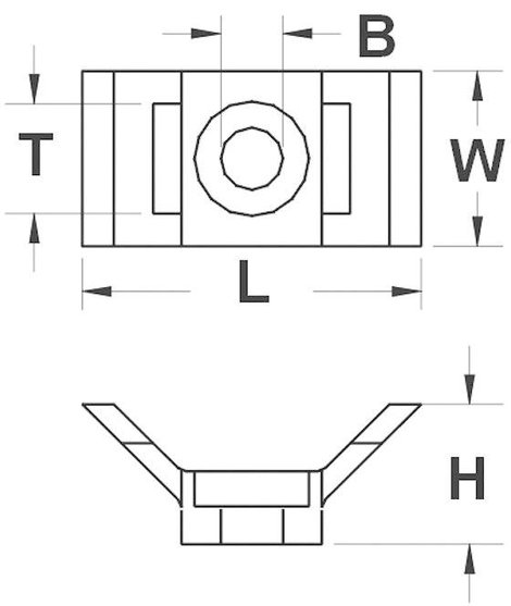 Kábelrögzítő, csavaros, fehér, TRU COMPONENTS 28530c83 HC4 2. kép
