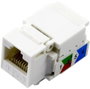 RJ45 csatlakozó aljzat, 8P8C, egyenes, CAT6, fehér, TRU COMPONENTS 1515275 bélyegkép