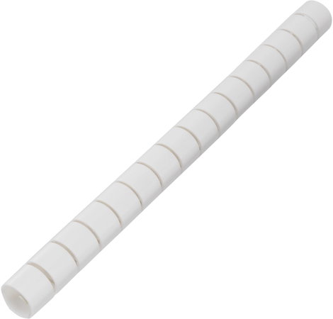 Spirál kábelvédő 20 mm, fehér, TRU COMPONENTS TC-KL20WEZ-30M203 méteráru