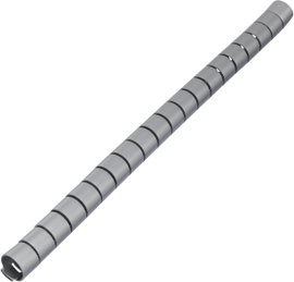 Spirál kábelvédő 20 mm, ezüst, TRU COMPONENTS TC-KL20SLZ-30M203 méteráru
